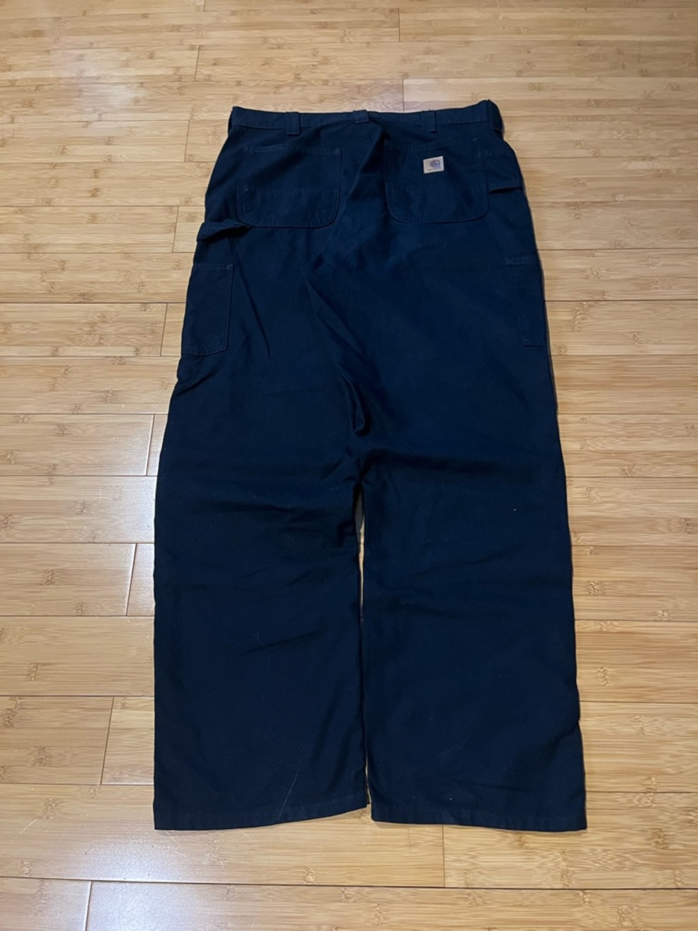 Carhartt Men’s Dark Navy Cargo Work Pants